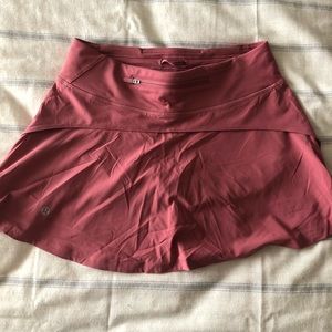 Lululemon play off the pleats skirt *13” size 4